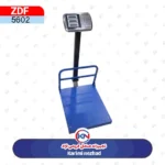باسکول 300 کیلویی دکمه فلزی ZDF